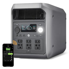 Load image into Gallery viewer, Power Station LiFePO4 3300W Boost 2200W AC 6 Ports 41lb Camping RV