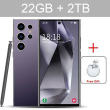Load image into Gallery viewer, S24 Ultra 7.3HD Mobile Phones Original Smartphone 5G Dual SIM Android 14 Cell Phone Snapdragon 8 gen 3 Global Version Cellphones