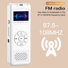 Load image into Gallery viewer, 32/64GB Digital Voice Recorder MP3 Player Mini Sound Audio Recorder Professional Recording Dictaphone Built-in Speaker FM Radio
