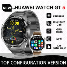 Load image into Gallery viewer, Huawei GT5 PRO Smart Watch Men Watch 4 Pro upgraded version AMOLED HD Screen Bluetooth Call GPS NFC Heart rate SmartWatches