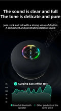 Load image into Gallery viewer, VIKEFON Portable Bluetooth Audio Ipx4 Waterproof Led Lights Bathroom Outdoor Large Suction Cup Can Be Adsorbed Wall Speaker