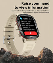 Load image into Gallery viewer, 2024 Rugged Military Smart Watch Men Outdoor Watches lP68 Waterproof 2.01" Al Voice Bluetooth Call Smartwatch For Android lOS