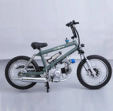 Load image into Gallery viewer, New 49cc moped motorcycle mini gas bike with pedal cycling and e-mark EEC COC no requirement license