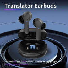 Load image into Gallery viewer, Wireless Translation Headset Real-time Display Portable For Travel Business Meetings Headphone Earphone Earbuds Music Player New