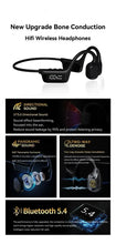 Load image into Gallery viewer, SONY Swimming Earphone Bone Conduction Headphones Bluetooth 5.4 Wireless 32GB MP3 Player with Mic IPX8 Waterproof Sports Headset