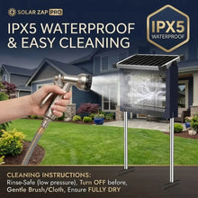 Load image into Gallery viewer, Solar Bug Zapper Outdoor Waterproof