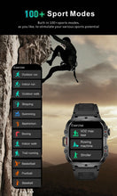 Load image into Gallery viewer, 2024 Rugged Military Smart Watch Men Outdoor Watches lP68 Waterproof 2.01" Al Voice Bluetooth Call Smartwatch For Android lOS