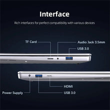 Load image into Gallery viewer, 2025 Gaming Laptop Computer Windows 11 Pro 14.1" Intel CORE i9 8950HK 16GB DDR4 1TB 2TB SSD 1920*1080 Office Gaming PC notebook