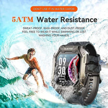 Load image into Gallery viewer, C20 Military Smart Watch Men Carbon Black Ultra Army Outdoor  2023