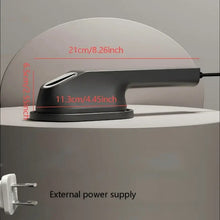 Load image into Gallery viewer, Handheld Garment Steamer, Mini Electric Iron, Portable Home Ironing Machine, Instant Heating & Intelligent Temperature Control, Flat/Hanging 2 In 1, Smooth Large Plate, Multi-Level Adjustment, Non-Damaging Ironing, Suitable F