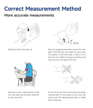 Load image into Gallery viewer, Yongrow Rechargeable Digital Wrist Blood Pressure Monitor Sphygmomanometer Tonometer Tensiometer Heart Rate Meter BP Monitor