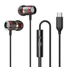 Load image into Gallery viewer, Gaming Wired Earphone Lightweight With Mic Hifi Headphones Music Sport Headset Phone Accessories Volume Adjustable 3.5mm /Type C