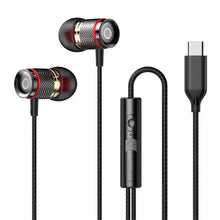 Load image into Gallery viewer, Gaming Wired Earphone Lightweight With Mic Hifi Headphones Music Sport Headset Phone Accessories Volume Adjustable 3.5mm /Type C