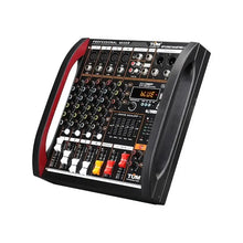 Load image into Gallery viewer, 4 / 8-channel mixer DSP reverberation effect professional Bluetooth USB audio mixer balance family karaoke stage performance KTV