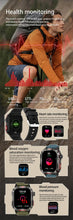 Load image into Gallery viewer, 2024 New For Xiaomi Military Smart Watch Men IP68 5ATM Outdoor Sports Fitness Tracker Health Monitor 2.01" BT Call Smartwatch