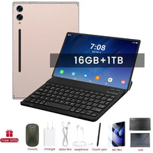 Load image into Gallery viewer, 2025 New Android 15 Pad 7S Pro Tablet PC 10.1 inch 16GB+1T Global Version 5G Tablette WiFi Dual SIM 10000mAh Google Tablet BT5.0