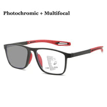 Load image into Gallery viewer, Smart Photochromic Presbyopia Glasses TR90 Sports Progressive Multifocal Reading Eyeglasses Finished Near Far Bifocal Eyewear