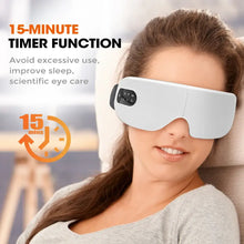 Load image into Gallery viewer, Eye Massager with Heat Smart Eye Care Device with Music for Migraines Relax Reduce Eye Strain Dark Circles Eye Bag Improve Sleep