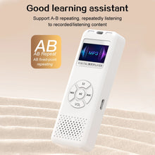 Load image into Gallery viewer, 32/64GB Digital Voice Recorder MP3 Player Mini Sound Audio Recorder Professional Recording Dictaphone Built-in Speaker FM Radio