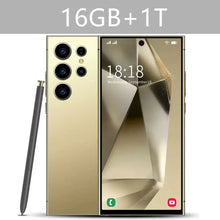 Load image into Gallery viewer, S24 Ultra 7.3HD Mobile Phones Original Smartphone 5G Dual SIM Android 14 Cell Phone Snapdragon 8 gen 3 Global Version Cellphones