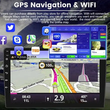 Load image into Gallery viewer, Android 13 2 Din Car Radio Auto radio 64G 7"/9"/10" Universal WIFI GPS Car Audio Multimedia Player For Hyundai Nissan Toyota Kia