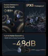 Load image into Gallery viewer, Baseus Bowie MA10 Pro Wireless Earphones 48dB Active Noise Cancellation Bluetooth 5.3 Earbuds 40H Battery Life IPX6 Waterproof