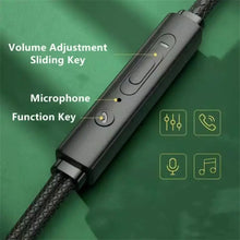 Load image into Gallery viewer, Portable 3.5mm In-ear Headphones Stereo in Ear Wired Headset High Definition Deep Bass Earbuds