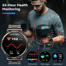 Load image into Gallery viewer, 2024 New GPS Sport Track Smart Watch Men Bluetooth Call Ultra HD AMOLED Screen Measure Heart Rate Blood Oxygen Health smartwatch