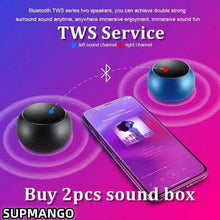 Load image into Gallery viewer, M3 Flash Wireless Bluetooth Speaker Portable Small Steel Gun Metal Heavy Subwoofer Outdoor Mini Bluetooth Small Speaker