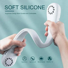 Load image into Gallery viewer, New Mini Neck Fan Portable Bladeless Hanging Neck 1200mAh Rechargeable Air Cooler 3 Speed Mini Summer Sports Fans