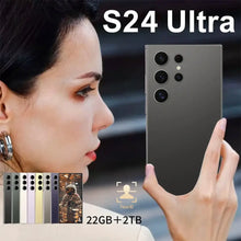 Load image into Gallery viewer, S24 Ultra 7.3HD Mobile Phones Original Smartphone 5G Dual SIM Android 14 Cell Phone Snapdragon 8 gen 3 Global Version Cellphones
