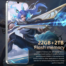 Load image into Gallery viewer, Pova 6 Pro Smartphone 22GB+2TB 7.3 inch Large Screen 8000mAh 4G 5G Dual SIM Cellphone 108MP Camera 10 Core Chip Super Game Phone