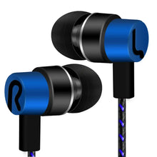 Load image into Gallery viewer, 3.5mm Wired Headphones 2 Basic In-Ear Stereo Earbuds Mobile earphones Superb Bass Stereo Effect Headset