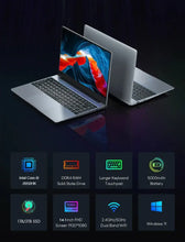 Load image into Gallery viewer, 2025 Portable Gaming Laptop Computer Windows 11 Intel Core i9 8950HK 16GB DDR4 1TB 2TB SSD 1920*1080P Office Gaming PC Notebook