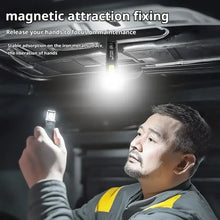 Load image into Gallery viewer, Powerful Mini COB LED Keychain Flashlight USB C Rechargeable Hanging Work Light Waterproof Keyring Camping Walking Pocket Lamp