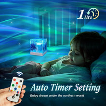 Load image into Gallery viewer, Dynamic Aurora Northern Lights Water Ripple Projector Night Light