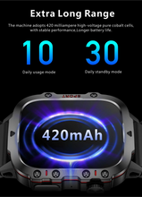 Load image into Gallery viewer, 2024 Rugged Military Smart Watch Men Outdoor Watches lP68 Waterproof 2.01" Al Voice Bluetooth Call Smartwatch For Android lOS