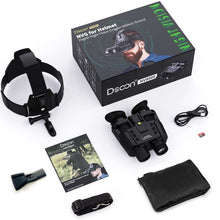 Load image into Gallery viewer, Night Vision Binoculars Goggles Infrared Digital Head Mount Built-in Battery Rechargeable Hunting Camping Equipment 1080P Video - NIGHT VISION
