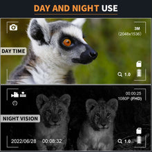 Load image into Gallery viewer, Night Vision Binoculars Goggles Infrared Digital Head Mount Built-in Battery Rechargeable Hunting Camping Equipment 1080P Video