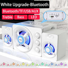 Load image into Gallery viewer, Audio Center Home Theater System For Computer PC TV Subwoofer Wireless Caixa De Som Bluetooth Speaker Music Sound Box Blutooth - China - Wired Bluetooth W