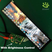 Load image into Gallery viewer, 8.8 Inch Long Strip LCD Screen 1920*480 HSD088IPW1 HD-MI Driver Board Second Monitor Aida64 Sub Display CPU GPU Information