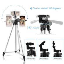 Load image into Gallery viewer, 40/52/60inch Mobile Phone Holder Extensible Tripod Stand Selfie Stick Tripod With Phone Holder For Live Streaming Video Photo