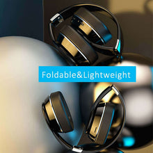 Load image into Gallery viewer, HiFi Wireless Headphones Bluetooth Foldable Headset Support TF Card/FM Radio Stereo Headset With Mic Deep Bass