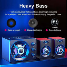 Load image into Gallery viewer, Audio Center Home Theater System For Computer PC TV Subwoofer Wireless Caixa De Som Bluetooth Speaker Music Sound Box Blutooth