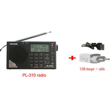 Load image into Gallery viewer, Tecsun PL-310ET Full Radio Digital Demodulator FM/AM/SW/LW Stereo Radio Portable Radio For English Russian User