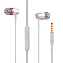 Load image into Gallery viewer, 3.5mm Wired Earphone Subwoofer In-Ear Headphones Adjustable Volume HIFI Stereo Bass Headset With Mic For Xiaomi Samsung Huawei - 01 - China