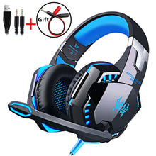 Load image into Gallery viewer, Wired Gaming Headset Headphones Surround sound Deep bass Stereo Casque Earphones with Microphone For Game XBox PS4 PC Laptop