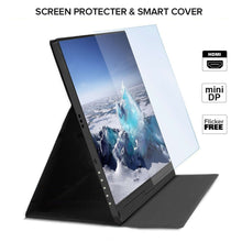 Load image into Gallery viewer, UPERFECT 15.6 Inch FHD Monitor HDR 1920X1080 IPS HDMI Type-C Screen Display Portable Gaming Dsiplay PS4 Raspberry PC Computer