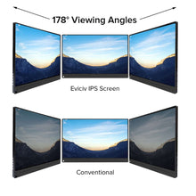 Load image into Gallery viewer, UPERFECT 15.6 Inch FHD Monitor HDR 1920X1080 IPS HDMI Type-C Screen Display Portable Gaming Dsiplay PS4 Raspberry PC Computer