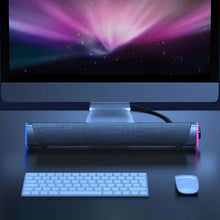 Load image into Gallery viewer, 3D Surround Soundbar Bluetooth 5.0 Speaker Wired Computer Speakers Stereo Subwoofer Sound bar for Laptop PC Theater TV Aux 3.5mm
